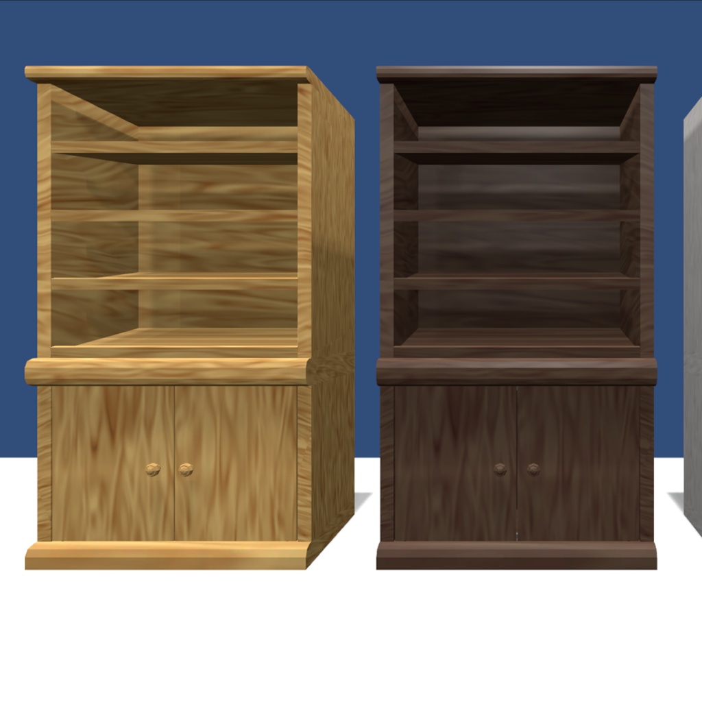 パン屋用具セット -フロア編-【3Dモデル】