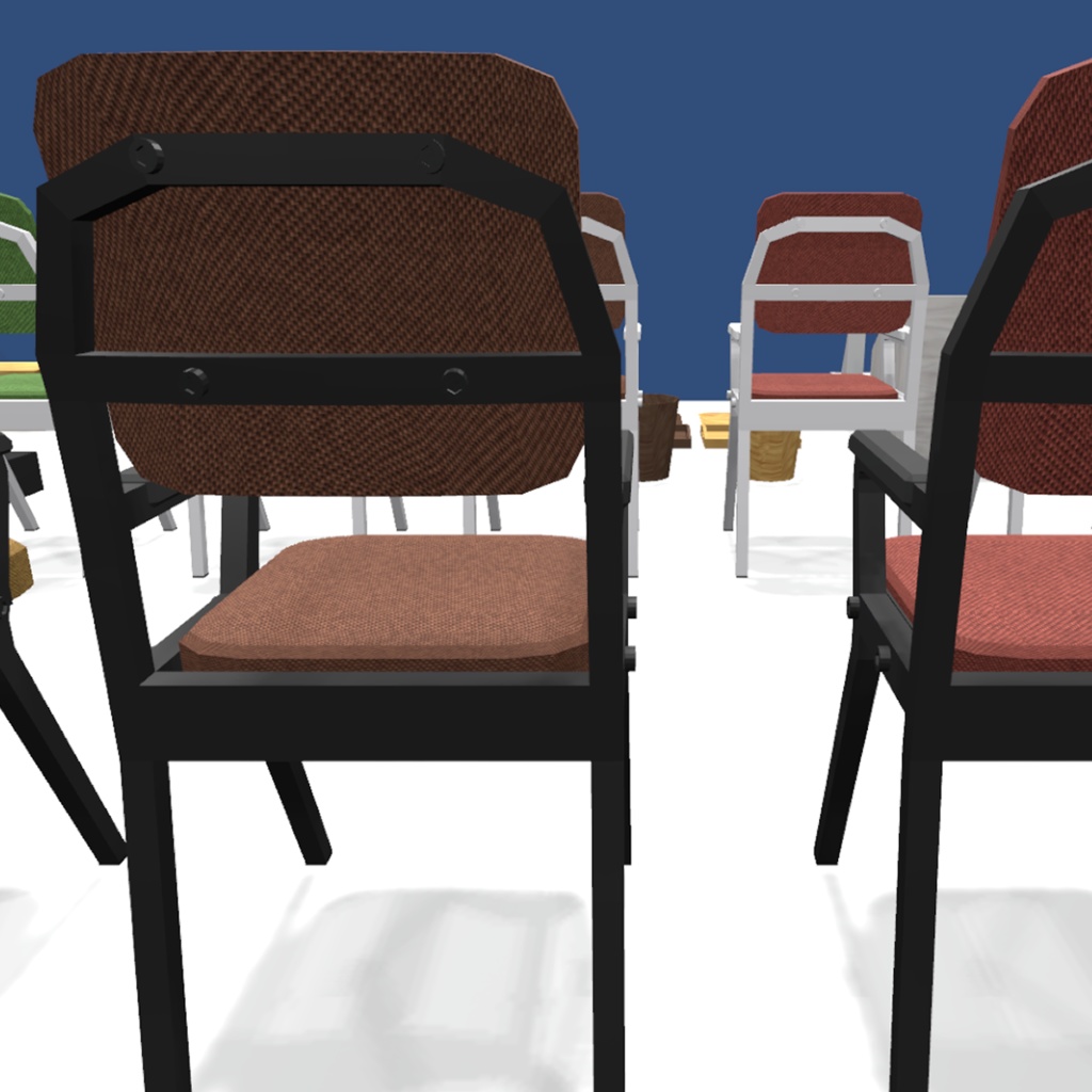 パン屋用具セット -フロア編-【3Dモデル】