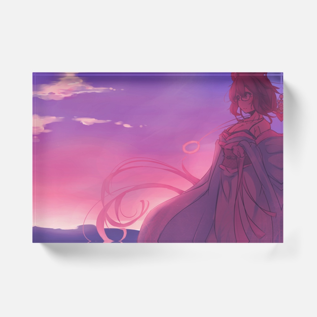 彩を臨む - アクリルブロック-