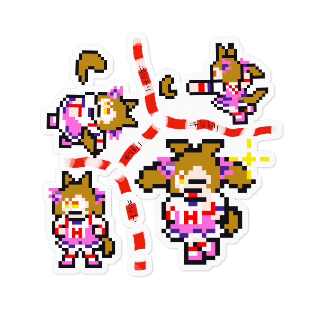 ファル子　ドット　シール