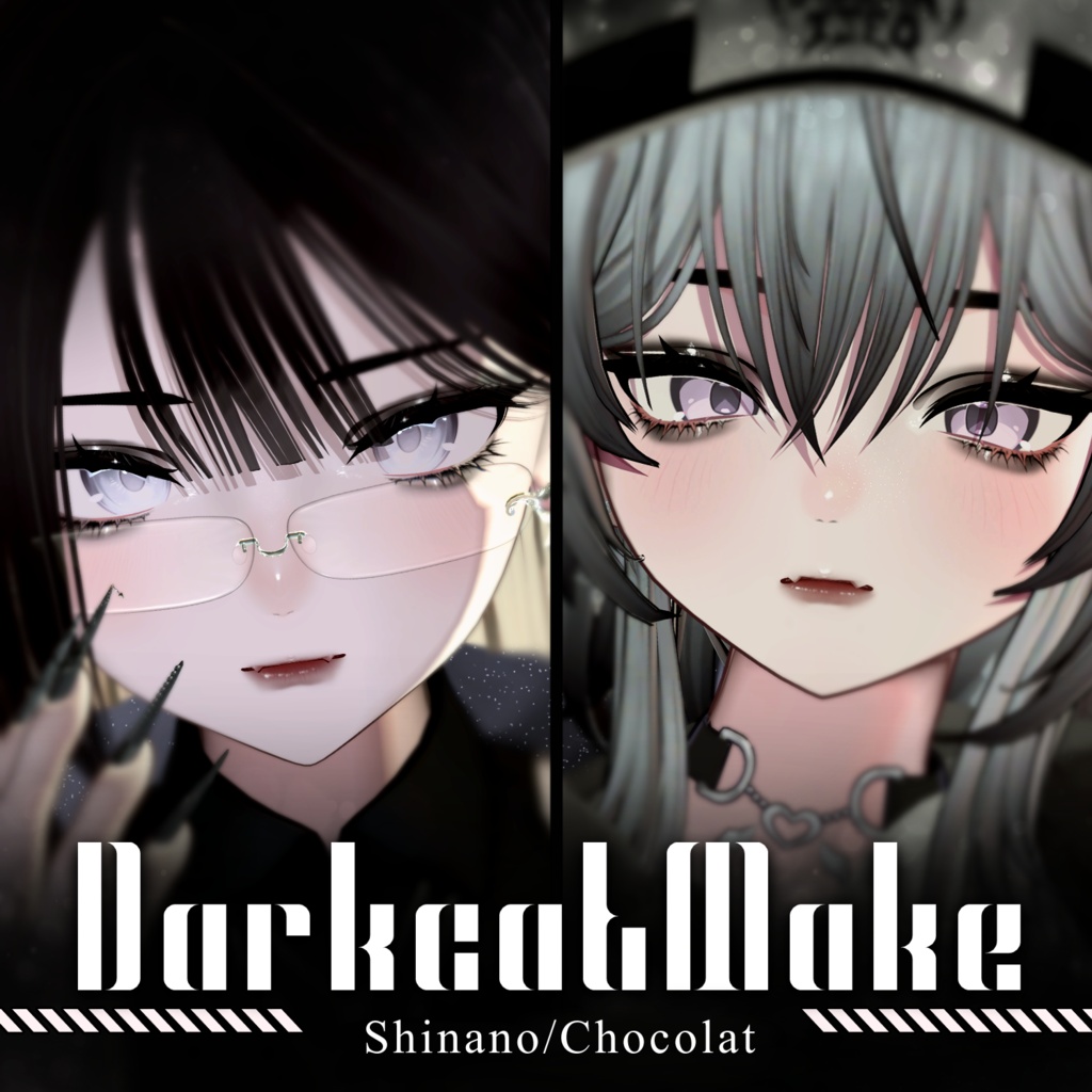 【shinano/chocolat】Darkcat Makeup