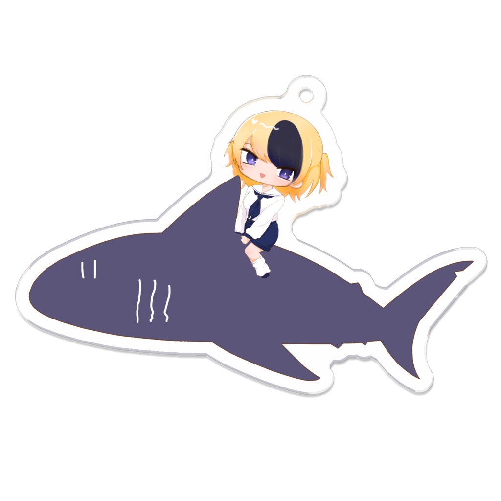 りと♡さめ♡アクリルキーホルダー