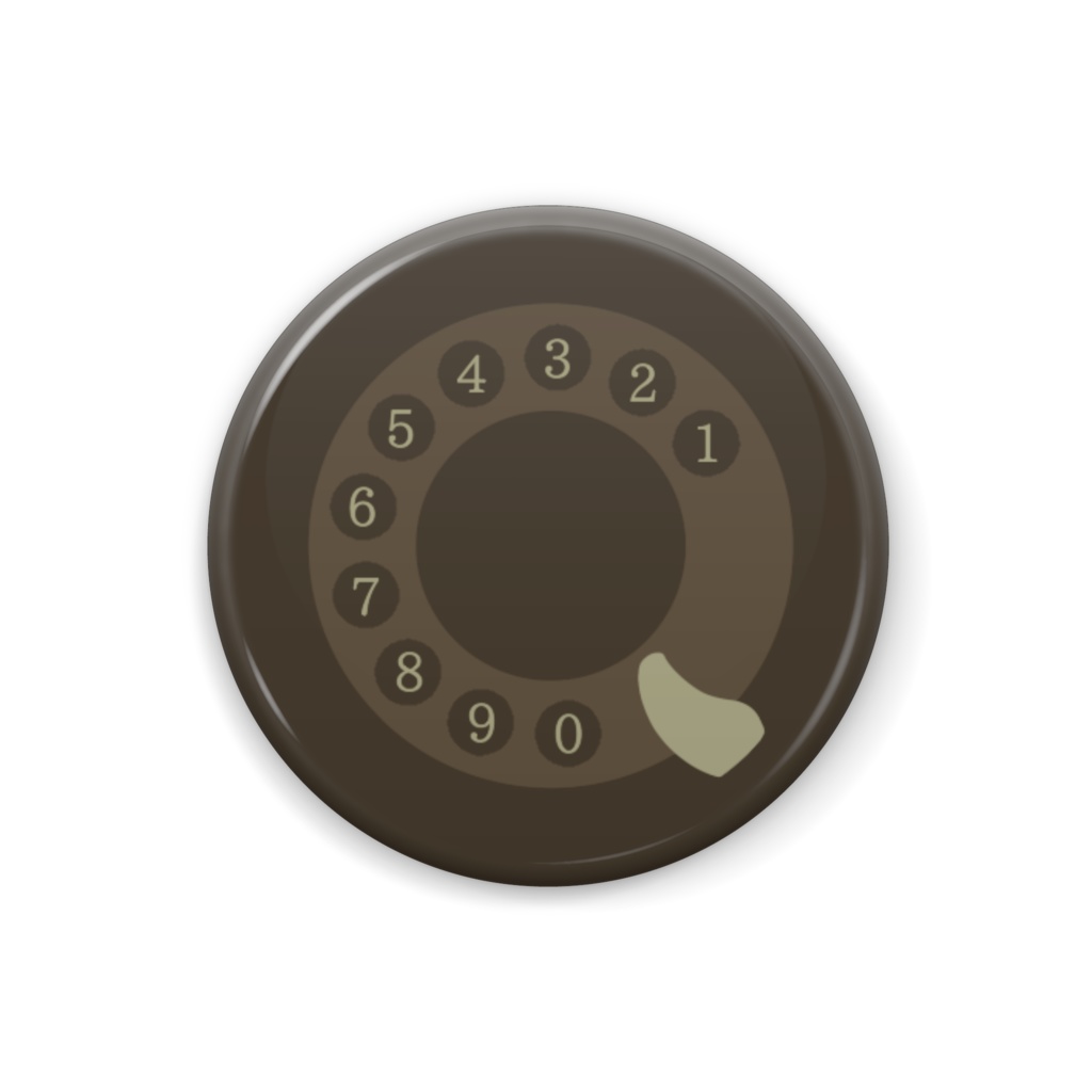 RINRIN♪ダイヤル缶バッジ