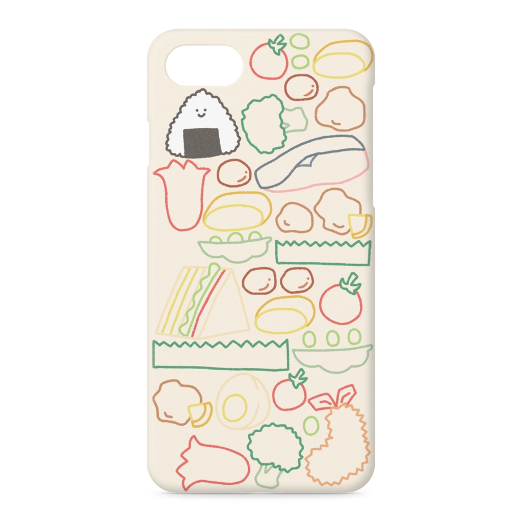 おかずつめつめiPhoneケース