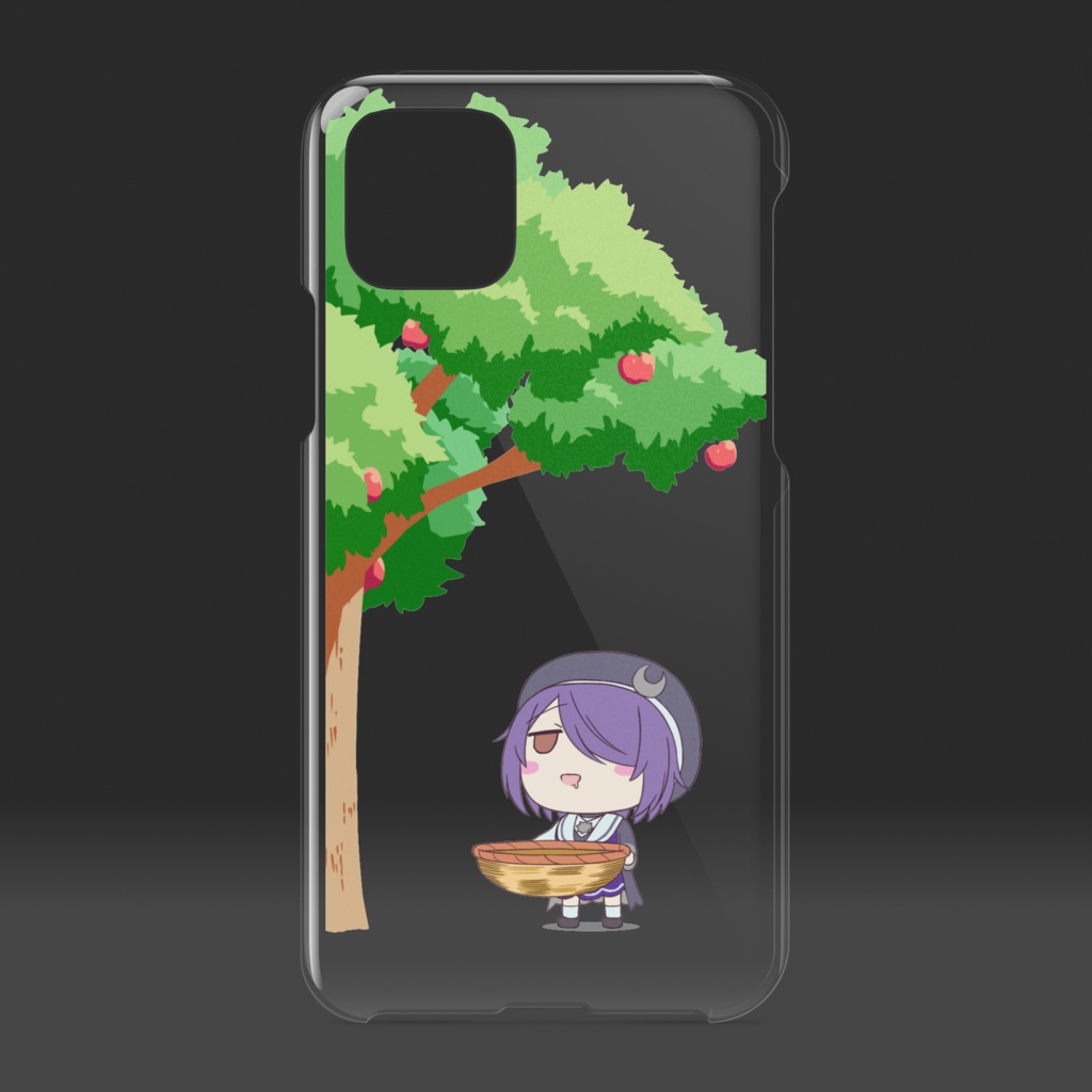 リンゴ狩り【クリアiPhoneケース】