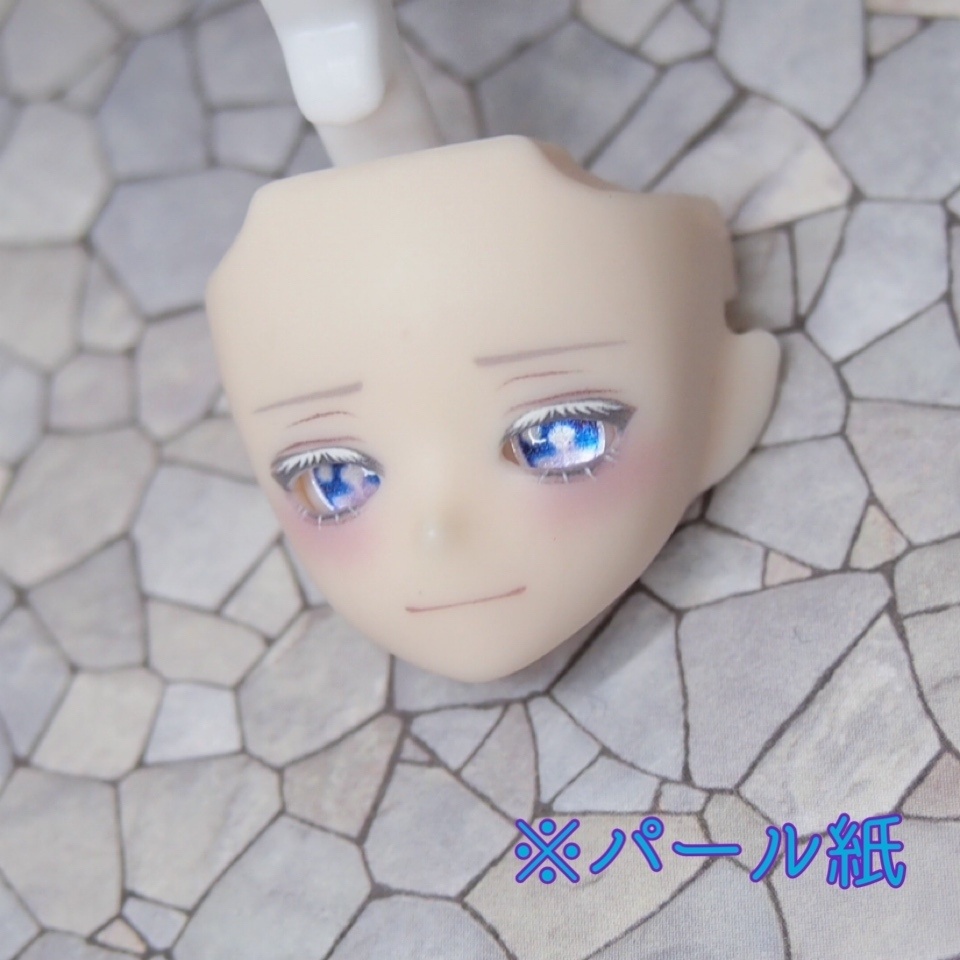 【パール】シチリア用 6mm レジンアイ【クロスアイ】