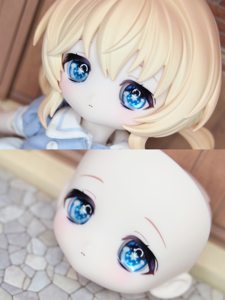 【パール】12mm レジンアイ ボニーバニー6向け【スノウ】