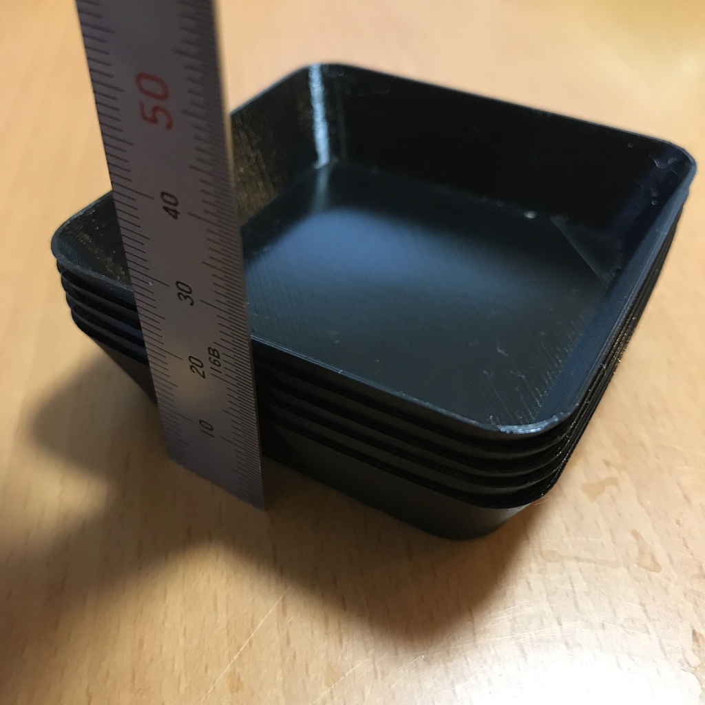 【ユーロサイズ】スクエアトレイ(小)