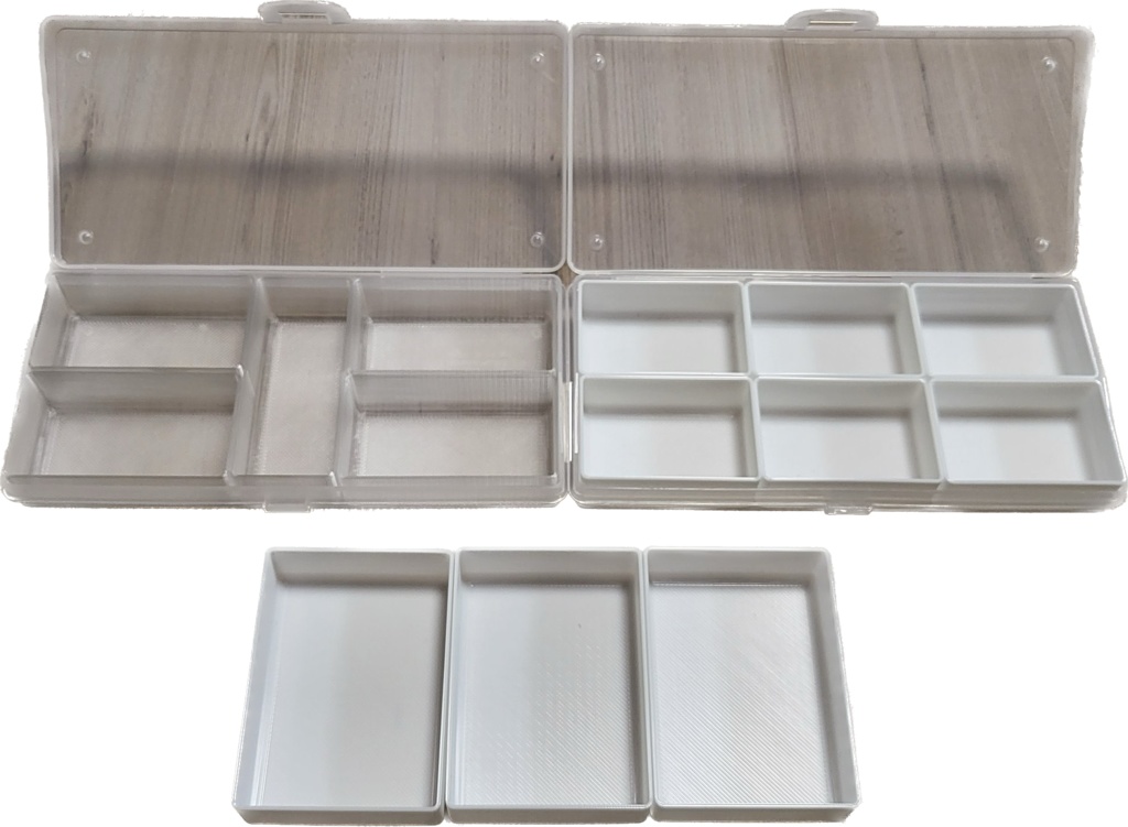 ケースandケース用トレイ(3/5/6等分)