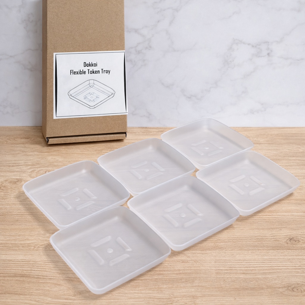 Dokkoiフレキシブルトークントレイ