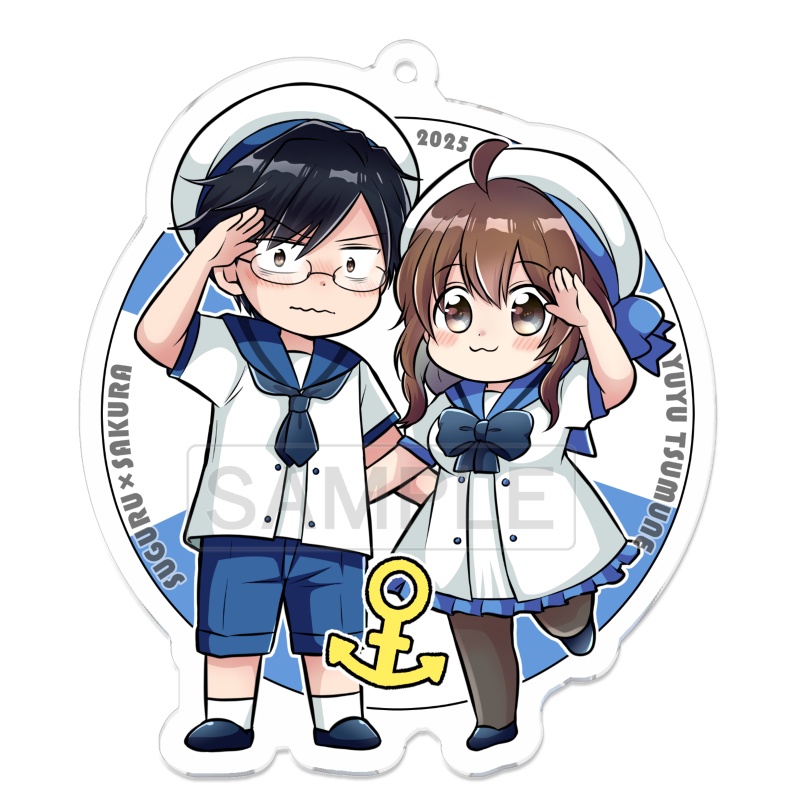 S×S　アクリルキーホルダー（マリン）
