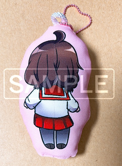 ぬい風ふわふわストラップ