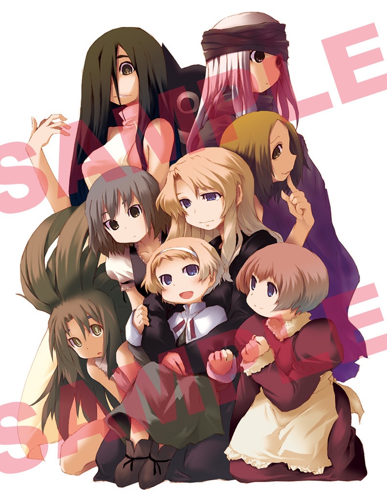 『ツキヒト線画撰集01』