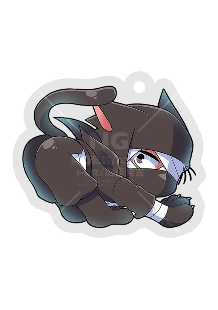 雑渡にゃんのアクリルキーホルダー