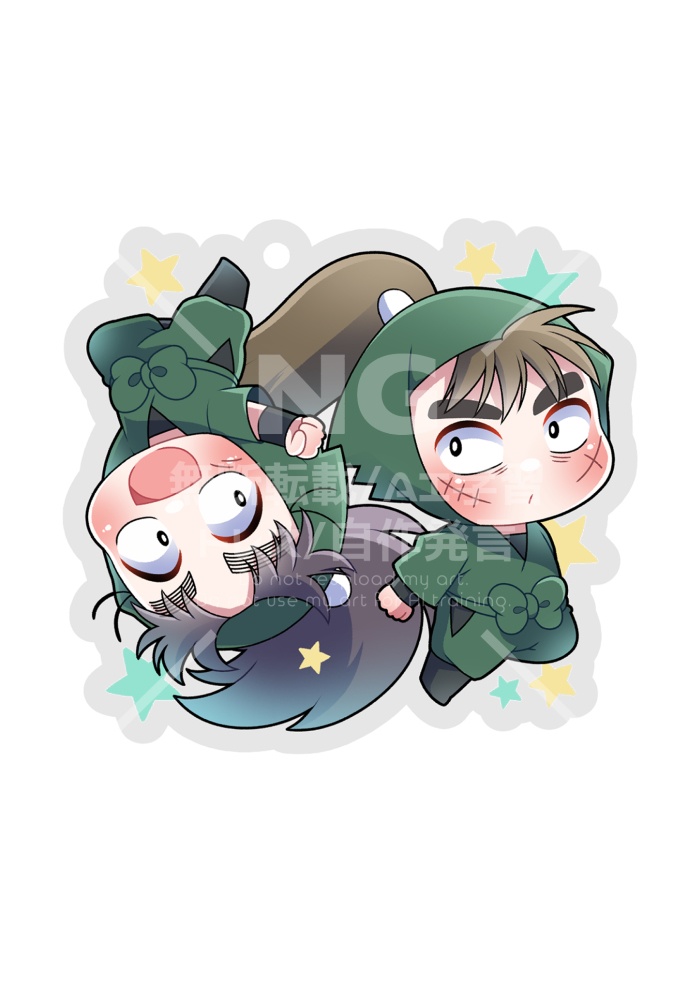 六年ろ組アクリルキーホルダー