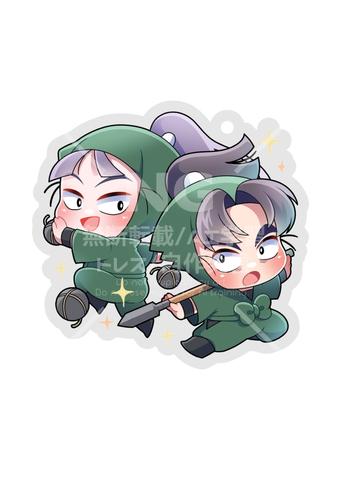 六年い組アクリルキーホルダー