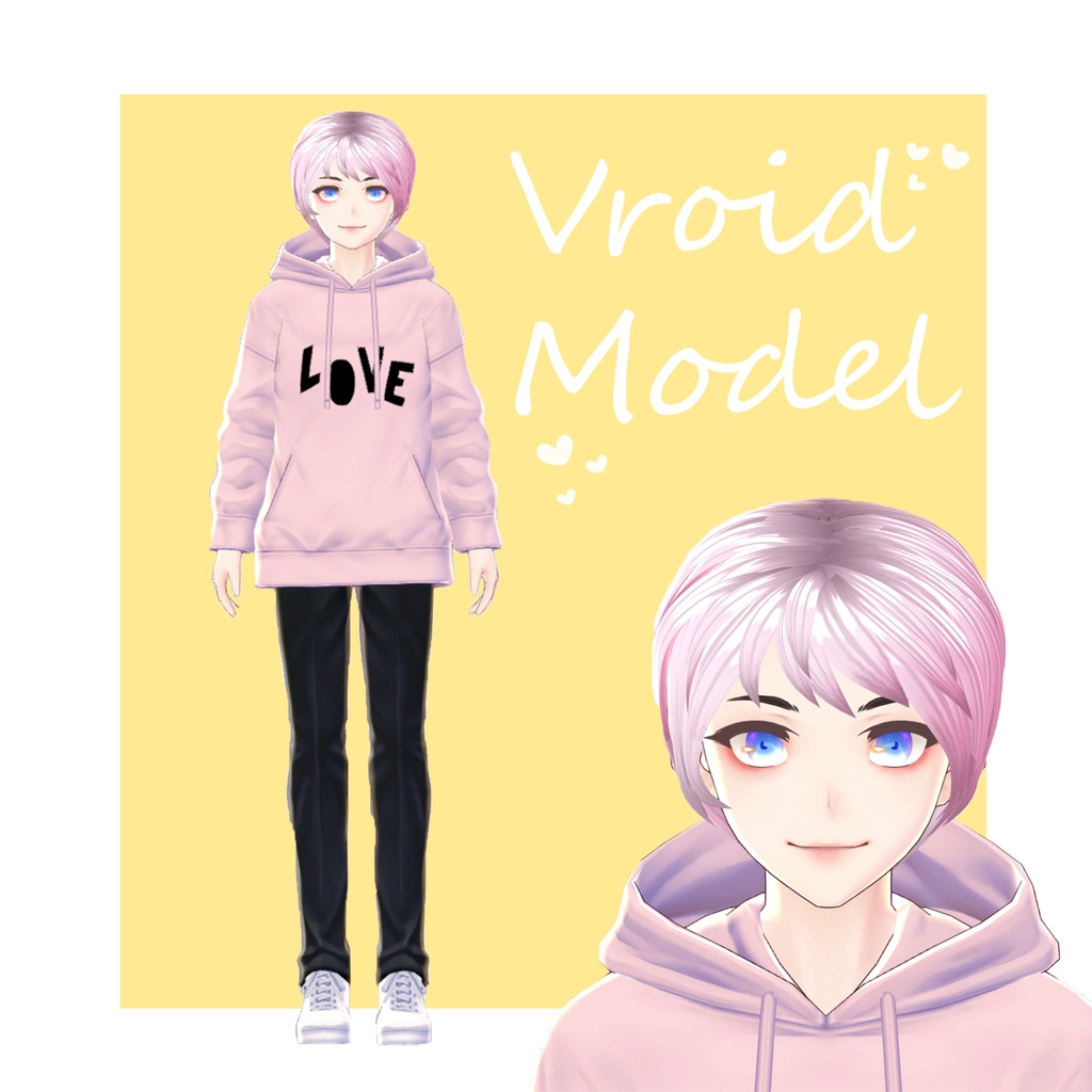 Cute boy model.