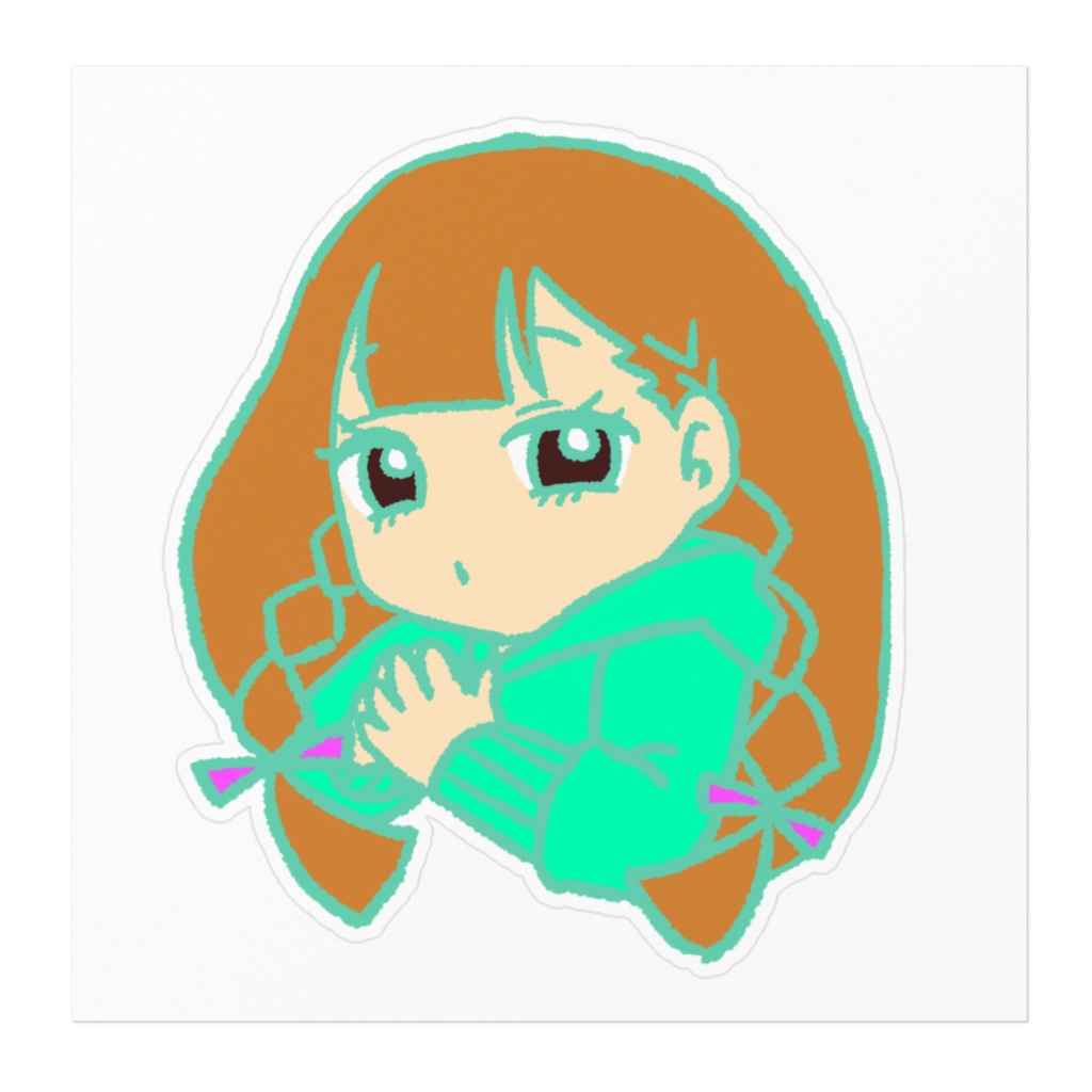 ステッカーめとろちゃん