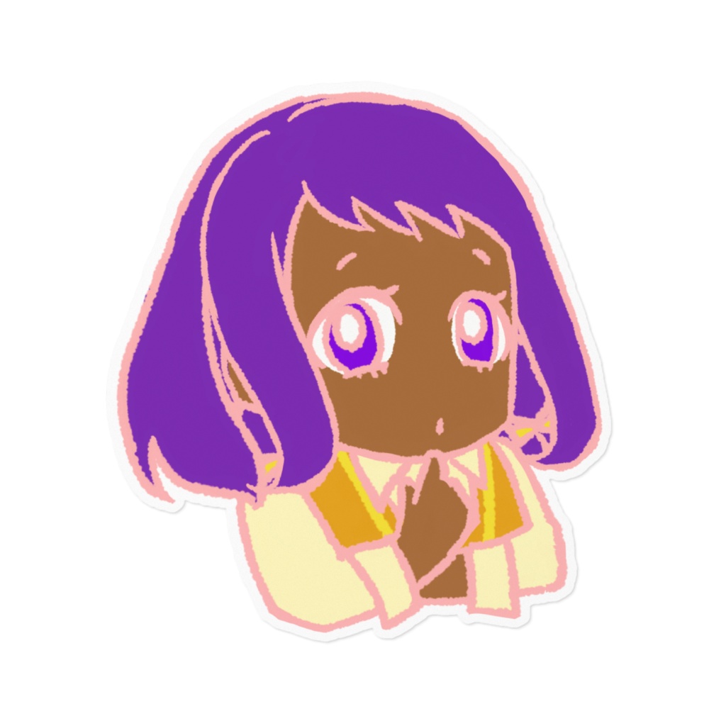 ステッカーくららちゃん