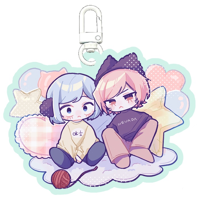 アクリルキーホルダー　ニェンニョン