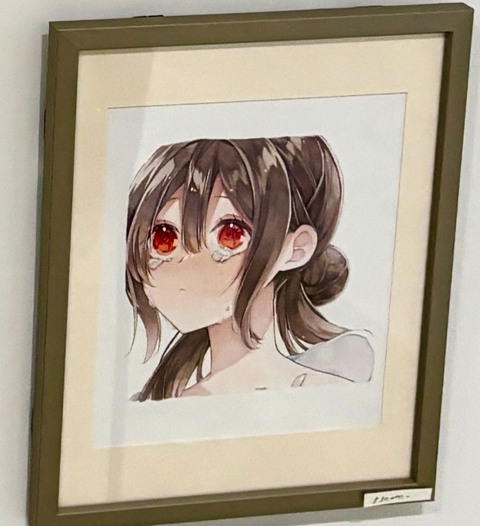 額装原画　リリ