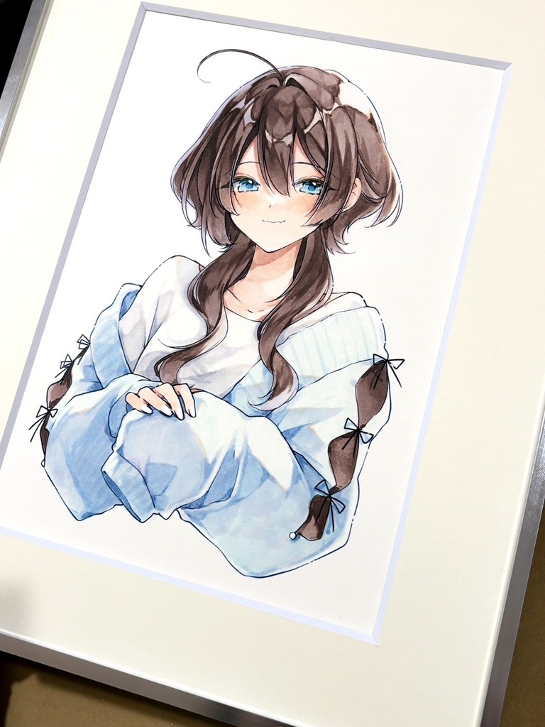 額装原画　くらげ