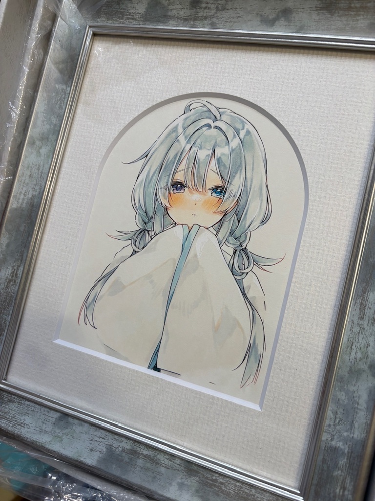 額装原画「氷の子」