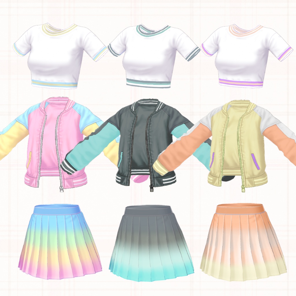【VRoid正式版/ VRM model】MilkyLulu/ミルキールル