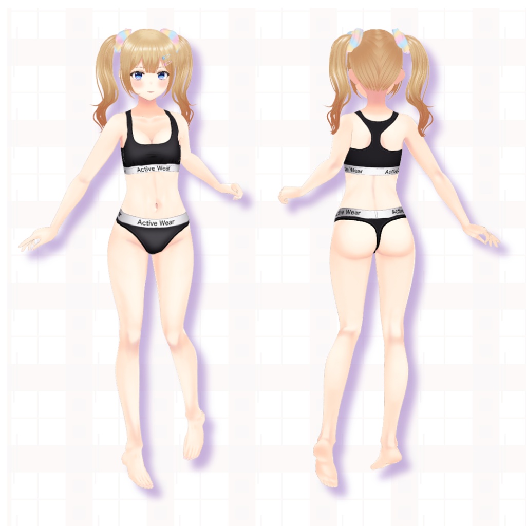 【VRoid正式版/ VRM model】MilkyLulu/ミルキールル