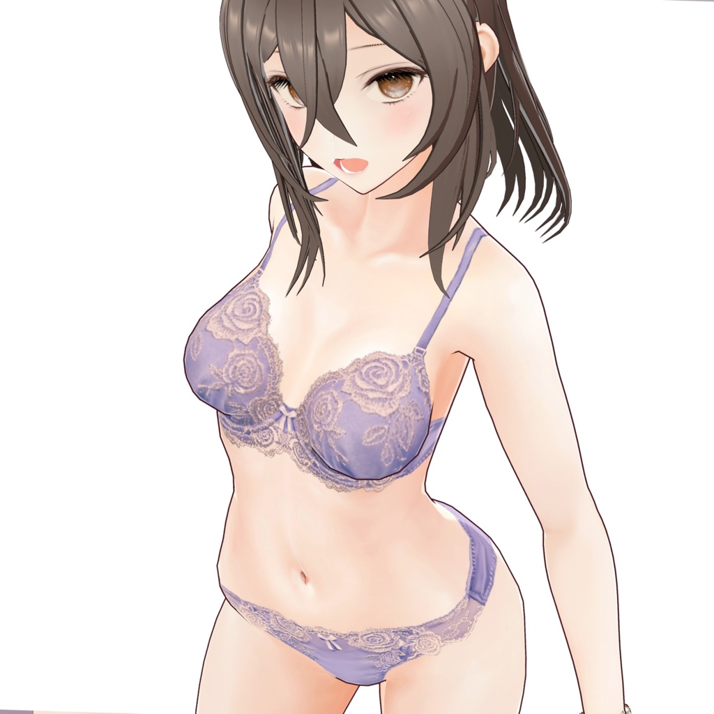【VRoid】レースのパンツ&ブラ下着10色セット/Lace Muse Lingerie 10 Colors - Underwear Texture Set