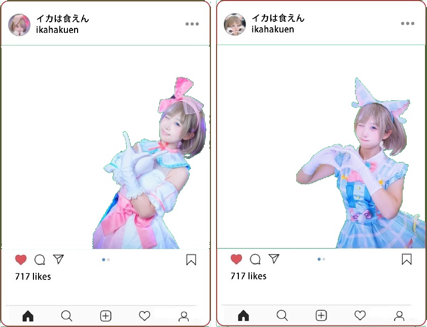 唐可可　SNS風アクリルカード(すぐ発送できます！)