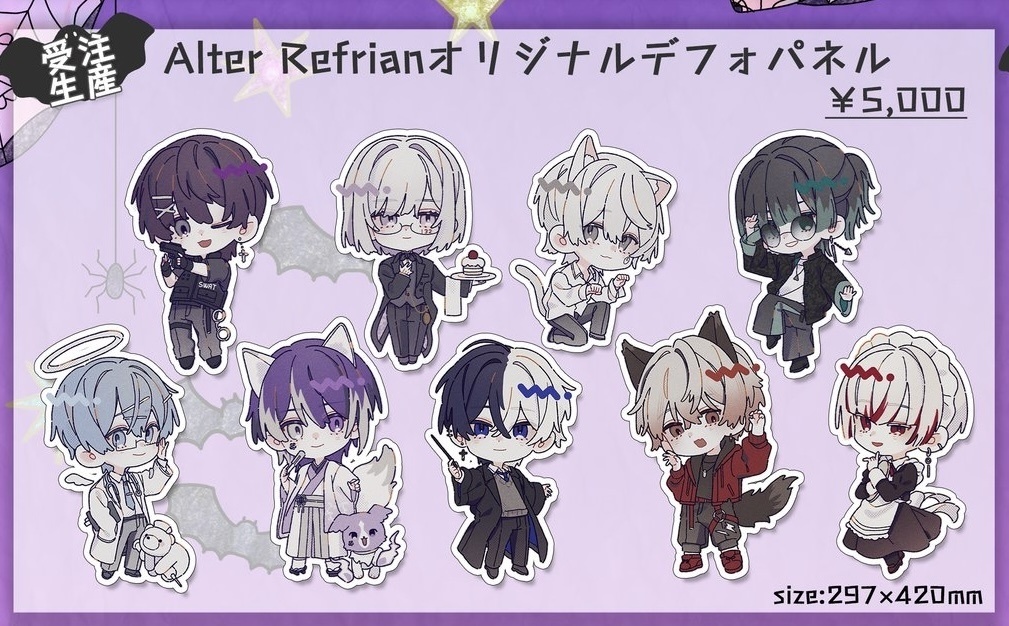 Alter Refrain -Trick Parade- デフォパネル