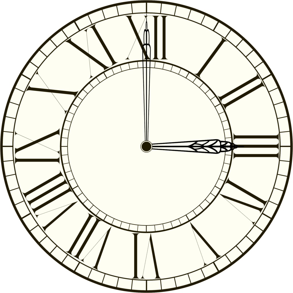 時刻表示セット