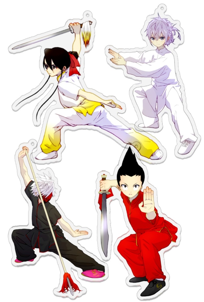 勝手に武術太極拳コラボTOUROアクキー