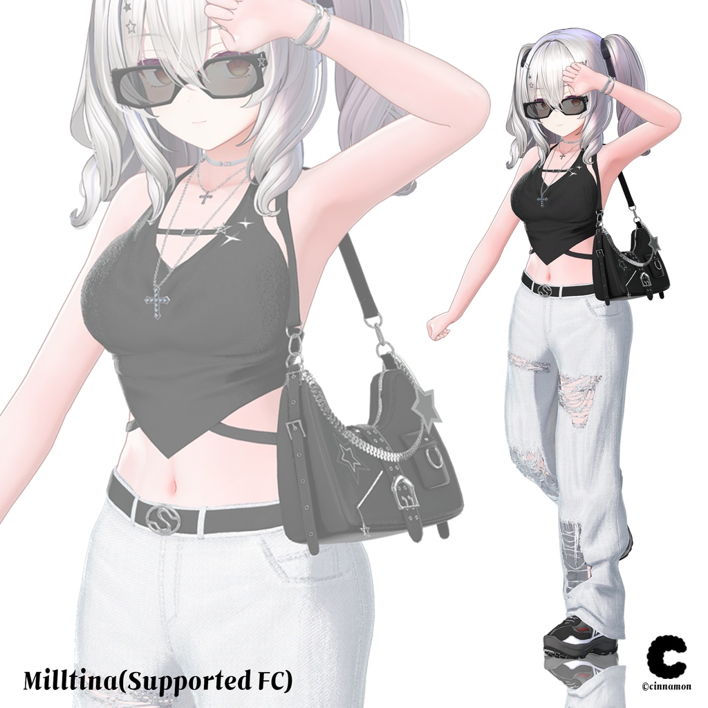 8アバター対応】 WEE:F 🍸 - CINNAMON - BOOTH