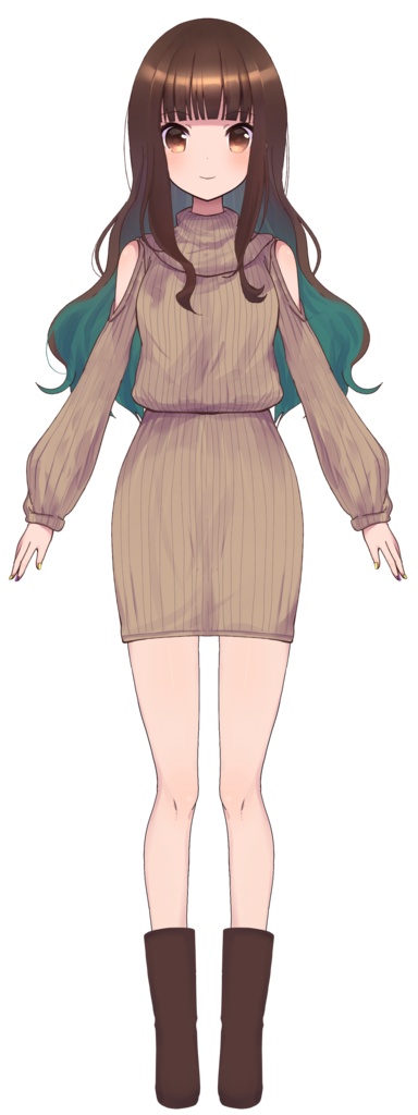 【2Dモデル】琹梨ぴぬ(Kotonashi Pinu)