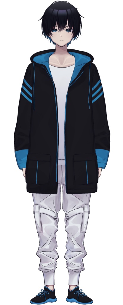 【VTube Studio対応】カスタム少年モデル