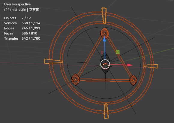 ローポリ ダークファンタジー 魔法陣 儀式アセットパック