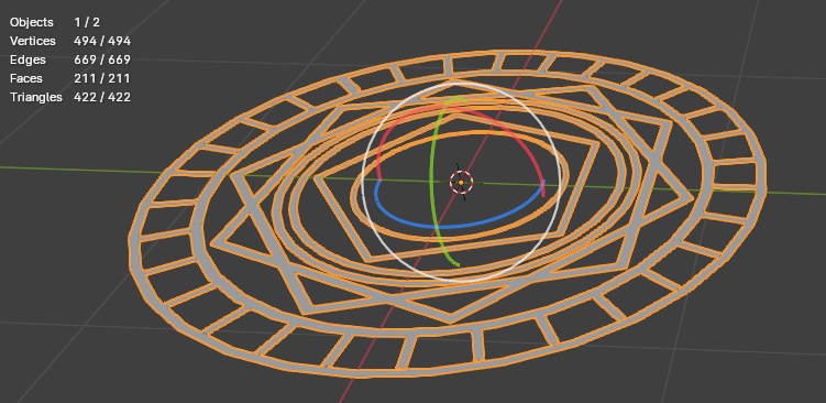 ローポリ ダークファンタジー 魔法陣 儀式アセットパック