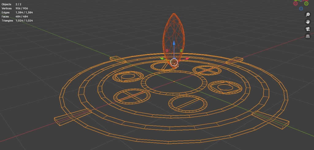 ローポリ ダークファンタジー 魔法陣 儀式アセットパック