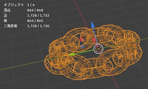Chain Ring– VRChat Avatar Accessory ゴールドチェーンリング△1728