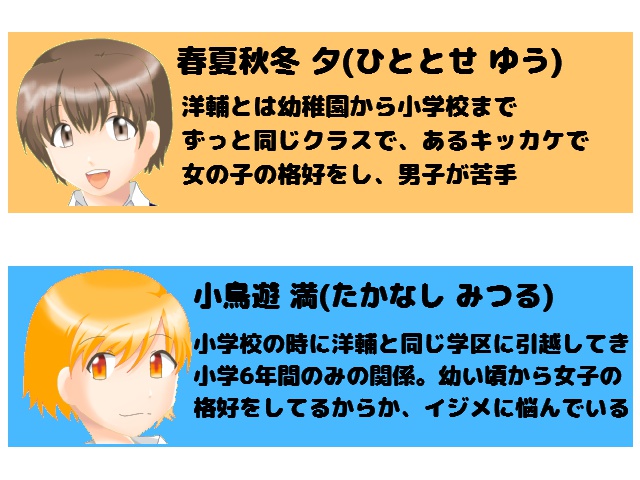 男の娘はダメですか? ~君との再会は奇跡~(夕・満編)