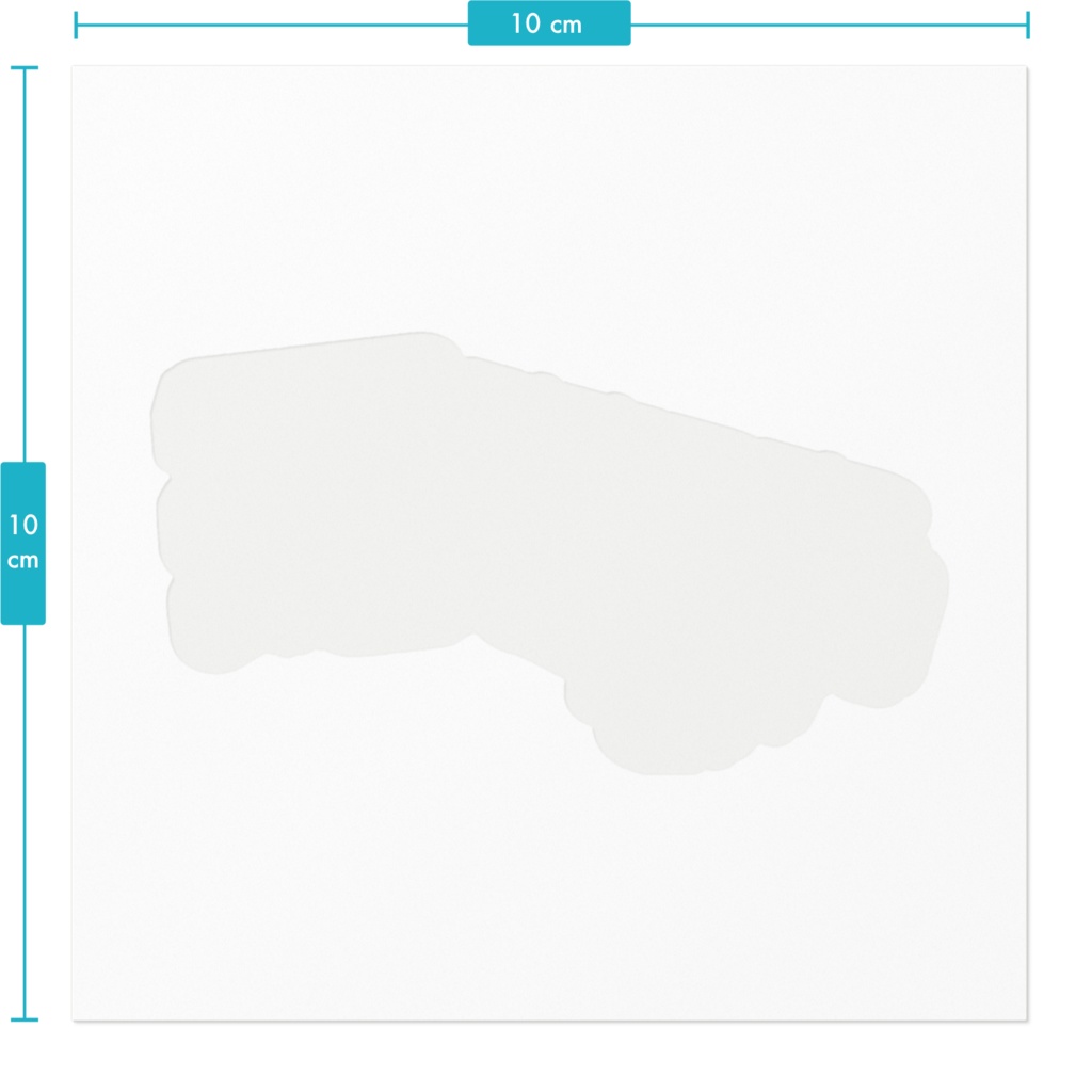 『VTuber死なない』ロゴステッカー designed by 桃々乃ゆずゆ