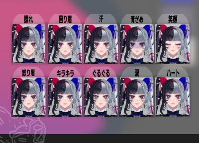 【限定1点Vtuberセット!】ツインちゃん【VTS対応】