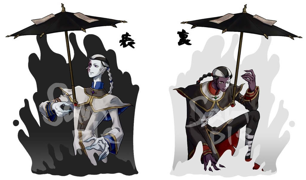 奇襲無常さんアクリルスタンド