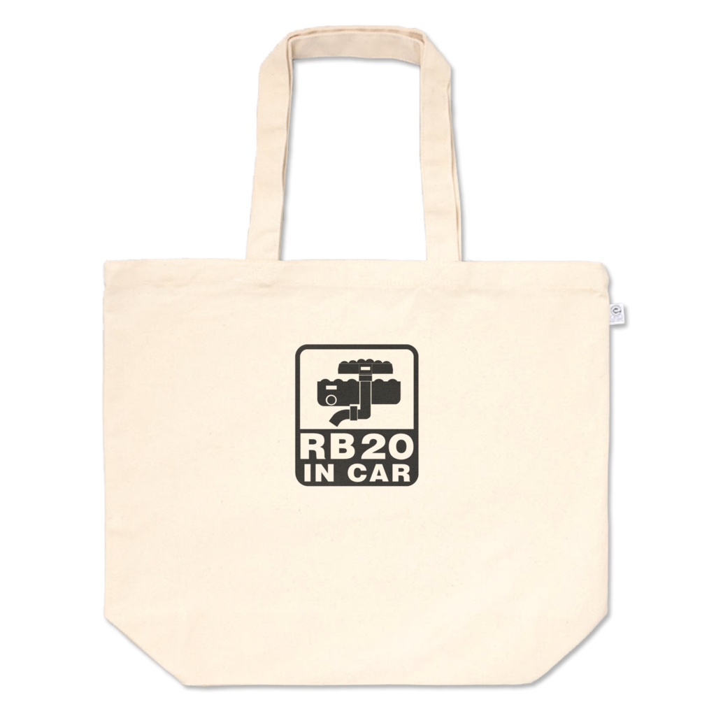 RB20E in Car トートバッグ  (L)