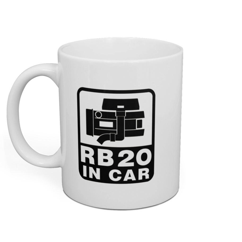 RB20 in Car マグカップ