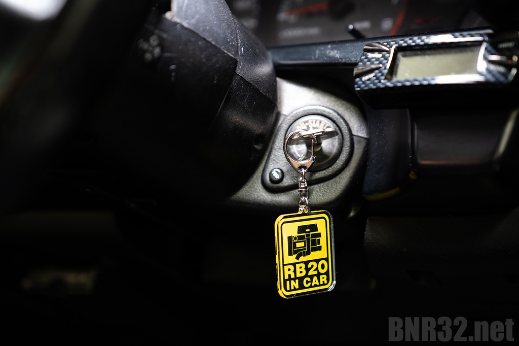 RB20 in Car アクリルキーホルダー