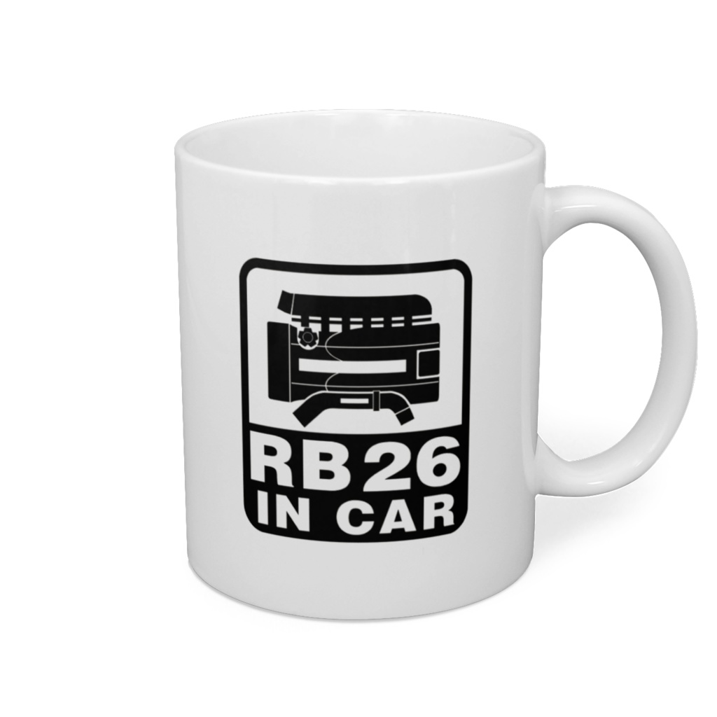 RB26 in Car マグカップ