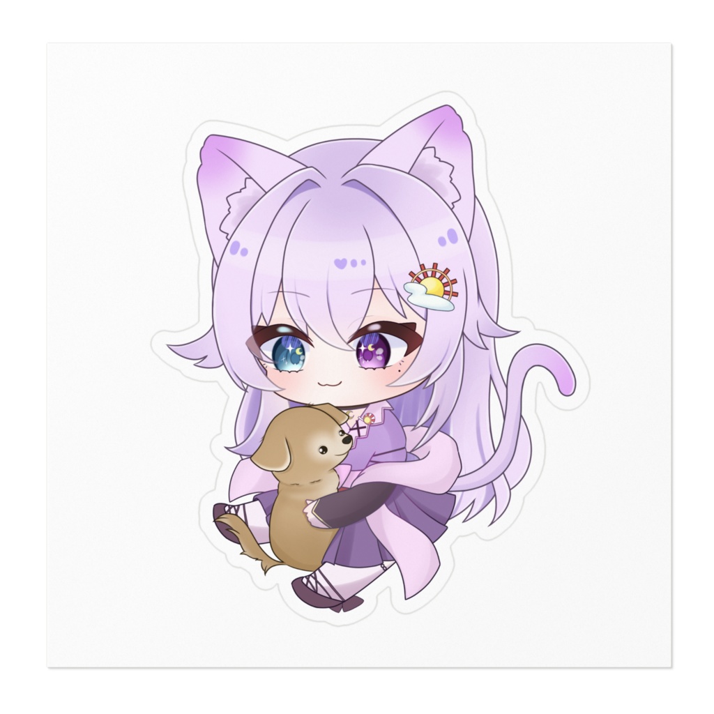 桜彩らむのステッカー①